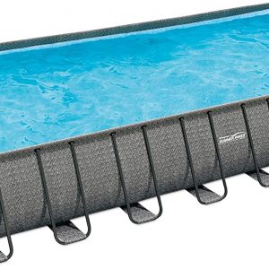 Summer Waves P43216521 32ft x 16ft x 52in Outdoor Rectangular Frame Swimming Pool